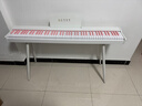 贝琪（Betsy）B351电钢琴88键重锤成人儿童电子钢琴家用练习初学者专业考级钢琴 B350-标准88键牛奶白粉键+圆腿支架 实拍图