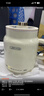 JIEXG养生壶 热牛奶杯 养生杯 煮茶花茶银耳静音 热牛奶神器烧水壶办公室烧水杯 热奶杯 0.5L 珍珠白（送勺子） 实拍图