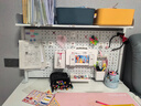 瑾梧桌面书架置物架免打孔学生书桌收纳架办公电脑桌多层磁吸洞洞板 【大号单层架】高63长100cm 标配套餐【10个挂钩+磁扣】 实拍图