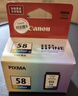 佳能PG-48/CL-58墨盒（适用E478/E478R/E3480/E4580） 标准容量CL-58彩色【300页】 实拍图