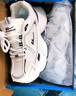 回力女鞋春季潮流老爹鞋女学生百搭休闲鞋子女厚底增高鞋 2888 白黑37 实拍图