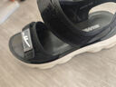 回力凉鞋女户外休闲运动拖鞋学生百搭透气沙滩鞋WSL(WZ)-0297黑色 37 实拍图