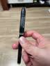 uni三菱【开学季】UB-205黑红蓝直液式走珠笔高颜值0.5mm签字笔商务学生办公笔办公用品文具套装 3支 实拍图