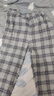 南极人【100%纯棉】男士睡裤男格子长裤大码可外穿宽松休闲家居裤 实拍图