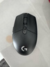罗技（G）304 LIGHTSPEED无线鼠标 游戏鼠标 轻质便携 鼠标宏 绝地求生FPS英雄联盟吃鸡 生日礼物 黑色 实拍图