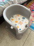 日康（rikang）宝宝餐椅 叫叫椅婴儿学坐椅多功能儿童吃饭餐桌 RK-X2009-5 灰色 实拍图