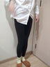 笙格儿德绒秋裤女加绒打底裤春薄绒裤内穿大码紧身线裤保暖裤子女秋冬季 黑色 L(95-115)斤 实拍图