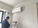 美的（Midea）大1匹 静新风 超一级能效 变频 智能卧室 空调挂机 健康风 国家补贴 KFR-26GW/N8XF1-1定制版 实拍图