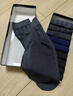浪莎袜子男士丝袜夏季薄款透气冰丝男袜黑色中筒袜商务袜子10双装 实拍图
