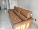 芝华仕（CHEERS）头等舱真皮电动沙发客厅现代简约芝华士50611B小橘沙发|橙2.82m 实拍图