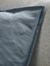 宜家（IKEA）LAGERPOPPEL拉格波培垫套沙发靠床头靠抱枕靠枕靠垫腰枕 蓝灰色垫套+纤维垫芯 50*50cm 实拍图