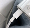 华为6A数据线 USB Type-C转USB Type-C 线长1m/高品质线芯/持久耐用 白色 实拍图