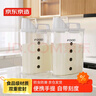 京东京造 米桶 杂粮桶食品级厨房收纳盒密封罐防虫潮储面缸箱带量杯 2.6L 实拍图