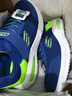 Skechers斯凯奇儿童运动鞋男童透气网鞋时尚魔术贴大童跑步鞋403748L 实拍图