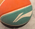 李宁（LI-NING）篮球儿童5号比赛室内外耐磨水泥地幼儿小学生青少年户外橡胶五号 实拍图