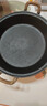 王源吉铸铁烤肉盘烧烤盘古法手工铁锅水煎包煎蛋早餐锅平底铁锅煎锅30cm 实拍图
