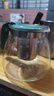 茶壶泡茶器整套茶具茶水分离玻璃耐热泡茶壶花茶套装茶漏 绿把一壶四杯 1000ml 实拍图