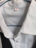 EAEOVNI长袖衬衫女商务免烫春夏职业装白色正装银行衬衣面试工作服修身OL 纯白色【方领】 39 【118-128斤】 实拍图