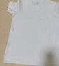 优衣库男女装大师T AIRism宽松圆领T恤五分袖短袖475355 465185 475355/00白色 L 实拍图