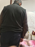 JEEP SPIRIT吉普马甲男士外套秋冬季外穿背心坎肩轻薄保暖摇粒绒男装 黑色3XL 实拍图