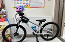 Liv丽以芙Meme 24铝合金24寸24速油压碟刹青少年山地自行车 浅丁香 24×12 建议130-150cm 实拍图