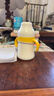 皇宠儿童牛奶杯一岁以上学饮水杯弹盖吸管杯直饮奶瓶330ml+吸嘴 实拍图
