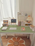 梓晨护眼小学生书桌垫子儿童学习桌垫专用写字台垫课桌布桌面保护垫 茉香奶绿【十年用烂包换】 40x80cm 实拍图