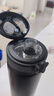 NEWB保温杯男成人高中学生高颜值弹盖泡茶水杯男士款大容量运动壶杯子 【更快到】渐变黑+茶隔650ml 实拍图