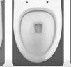 潜水艇马桶盖通用坐便器盖子家用加厚盖板老式抽水马桶圈器配件缓降 V型叠盖款MG11 长底座快拆 实拍图