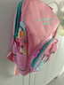 双星幼儿园书包男儿童背包女孩3-6岁中大班 大容量卡通轻便双肩包 粉色独角兽 实拍图