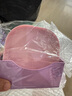 御驾道（YUJIADAO）小麦秸秆吐骨碟子吐骨头盘家用创意餐桌垃圾盘水果碟零食盘骨头碟 方碟混色10个装+底座 14cm 实拍图