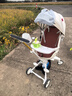 看宝贝轻便折叠遛娃神器可坐可躺遛娃神器一键收车溜娃神器溜娃神车换向 卡其熊|可坐可躺+折叠+礼包 实拍图