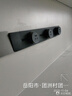 狮盾明装轨道插座 移动滑动导轨插座 餐边柜移动轨道开关插座 50cm+4个五孔 曜岩黑 免开槽免打孔 实拍图