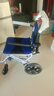 迪护手动轮椅折叠老人专用出行轻便旅行手推车可折叠便携式老年铝合金 实拍图
