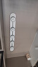 西门子（SIEMENS）轨道插座 智享款套装 智能互联 明装 可移动墙壁插座 插排 8kW大功率 80cm轨道+4个五孔插头 白色 实拍图