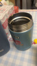 膳魔师（THERMOS）儿童保温杯饭盒316L不锈钢宽口辅食焖烧杯罐勺带罐套学生上学TCFG 实拍图