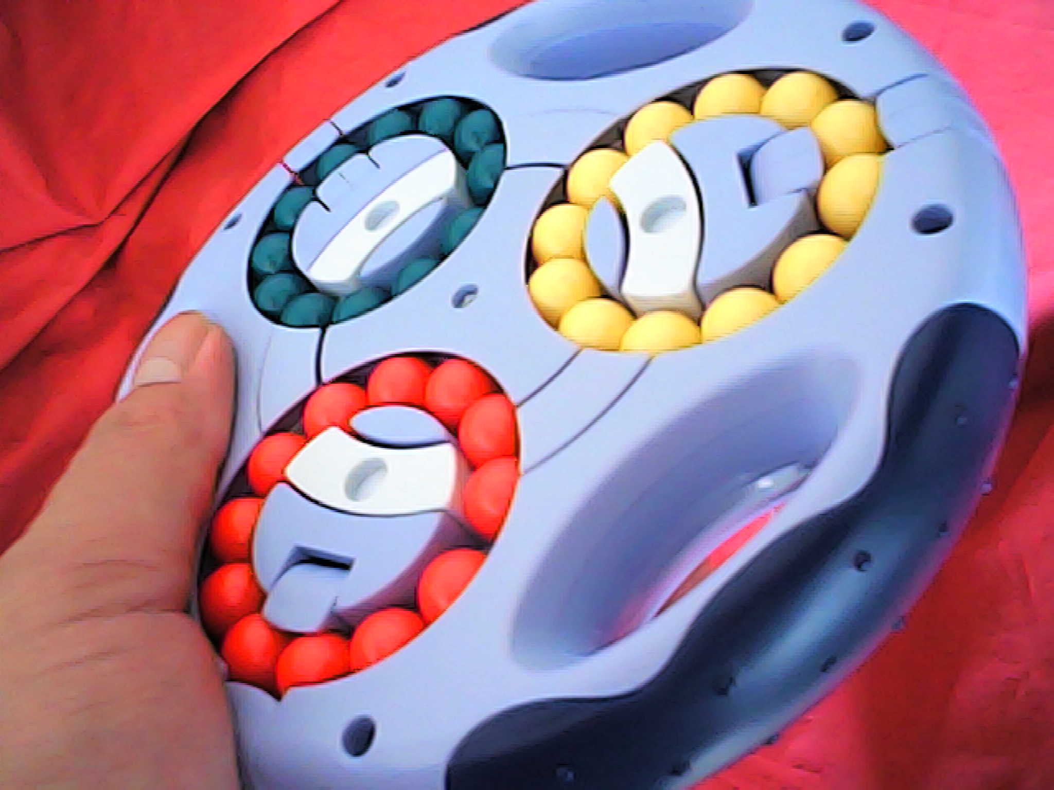 马丁兄弟魔方魔豆儿童玩具解压双平面滚珠创意减压指尖陀螺玩具生日礼物 实拍图