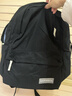 Four one双肩包男女背包大容量初高中大学生书包电脑包休闲旅行包 黑色 实拍图