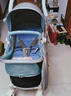 HEGERBABY高端婴儿车0-3岁用折叠可坐可躺带减震新生儿宝宝高景观婴儿车 荷绿【新升级顶配款】 实拍图