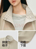 森马（Semir）外套女秋季花苞拼接格子宽松立领2025风文艺通勤夹克10A525108004 实拍图