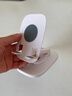 品胜 手机支架桌面 直播网课便携可折叠旋转 床头懒人支架 刷剧看视频手机平板通用支撑架 白色 实拍图