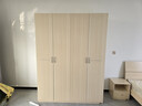 全友家居 衣柜现代简约平开门衣柜卧室家具四门大衣柜政府补贴 实拍图
