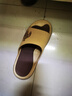 回力运动拖鞋男浴室内户外不易滑厚底凉拖鞋HL39391棕色45-46码 实拍图