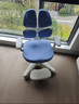 护童（Totguard）儿童学习椅可调节升降学生正姿四背坐姿椅 G985_奇思蓝 带脚踏 实拍图