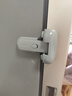 攸曼诚品防打开冰箱锁门关不紧神器橱柜卡扣单开门固定安全锁扣2个 实拍图