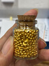 御邪黄金转运珠足金999路路通光面金珠手串串珠手链中秋节礼物 3毫米特供/单颗（预订） 实拍图