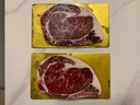 澳洲进口M8-M9雪花和牛眼肉 牛排肉 谷饲原切雪花和牛肉 500g（2-3片） 实拍图