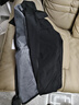 罗蒙外套男秋季商务男士翻领行政夹克上衣干部厅局风爸爸装i8黑色L 实拍图