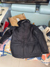 迪卡侬冲锋衣男冲锋衣三合一羽绒内胆男女户外防风防水夹克外套可拆卸 男款 曜石黑 XL 实拍图