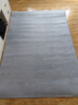 七棉水晶绒客厅地毯 亲肤舒适耐脏防滑 极简线条 160*230cm 实拍图